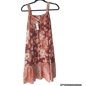 TINY brand orange dress Size Small